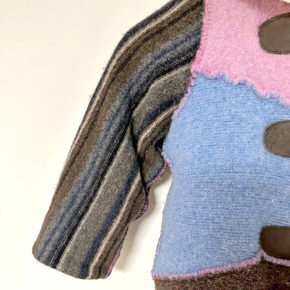 *RARE* Sorbet Patchwork Coat - Picture 3 of 11